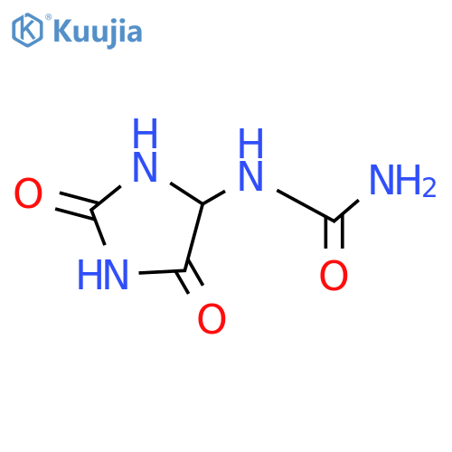 Allantoin-13C2,15N4 structure