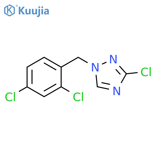 3-chloro-1-(2,4-dichlorobenzyl)-1H-1,2,4-triazole structure
