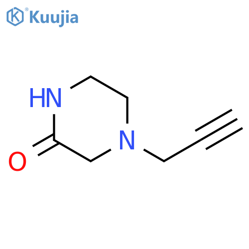 4-(prop-2-yn-1-yl)piperazin-2-one structure