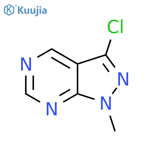 3-Chloro-1-methyl-1H-pyrazolo[3,4-d]pyrimidine structure