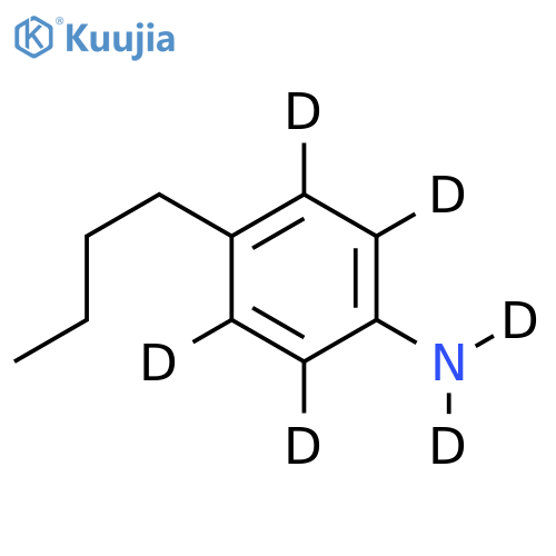 4-n-Butylaniline-2,3,5,6-d4,ND2 structure