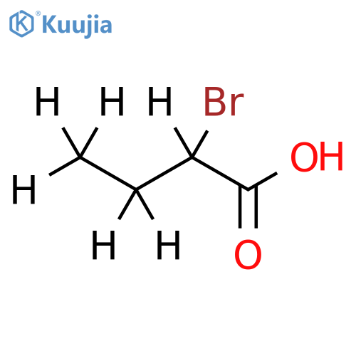 (±)-2-Bromobutyric-2,3,3,4,4,4-d6 Acid structure