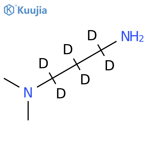 N,N-Dimethyl-1,3-propylenediamine-d6 structure