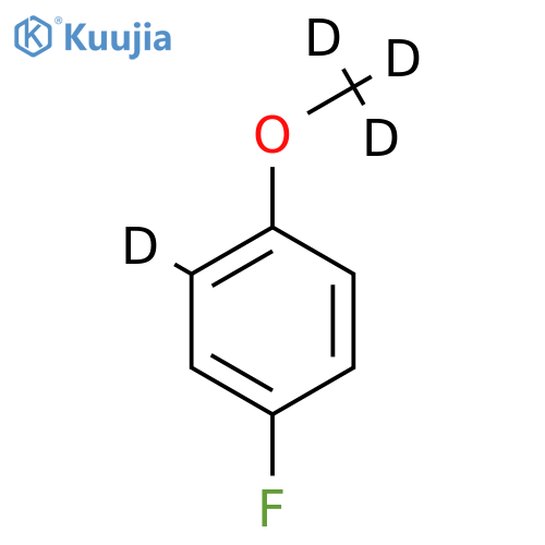4-Fluoroanisole-2,3,5,6-d4 structure