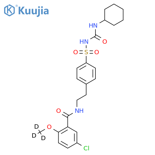 Glyburide-d3 structure