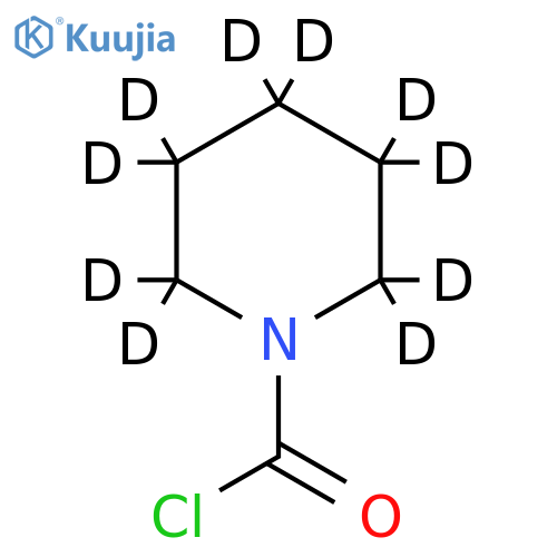 1-Piperidine-d10-carbonyl Chloride structure