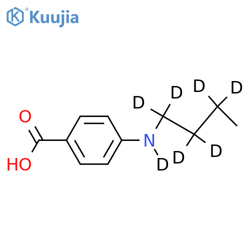 4-(n-Butylamino-2,2,3,3,4,4,4-d7)benzoic Acid structure