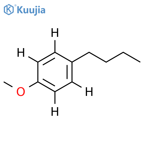 4-n-Butylanisole-2,3,5,6-d4 structure