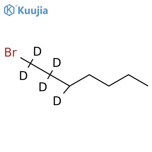 1-Bromoheptane-6,6,7,7,7-d5 structure