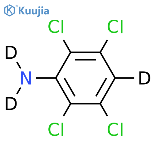 2,3,5,6-Tetrachloroaniline-d3 structure
