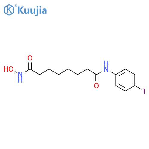 4-Iodo Suberoylanilide Hydroxamic Acid structure