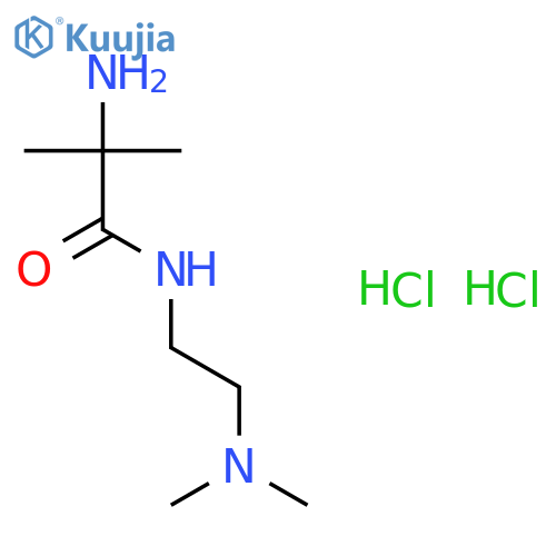 2-Amino-N-2-(dimethylamino)ethyl-2-methylpropanamide dihydrochloride structure