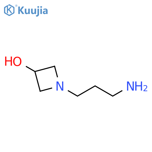 1-(3-aminopropyl)azetidin-3-ol structure