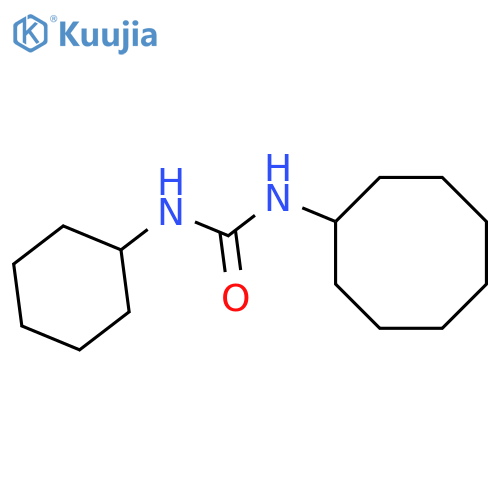 Urea, N-cyclohexyl-N'-cyclooctyl- structure