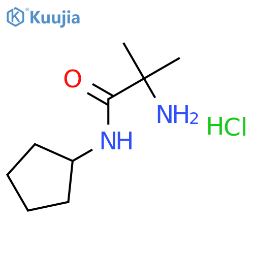 n-Cyclopentyl-2-methylalaninamide Hydrochloride structure