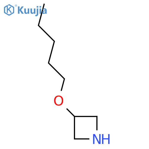 3-(Pentyloxy)azetidine structure