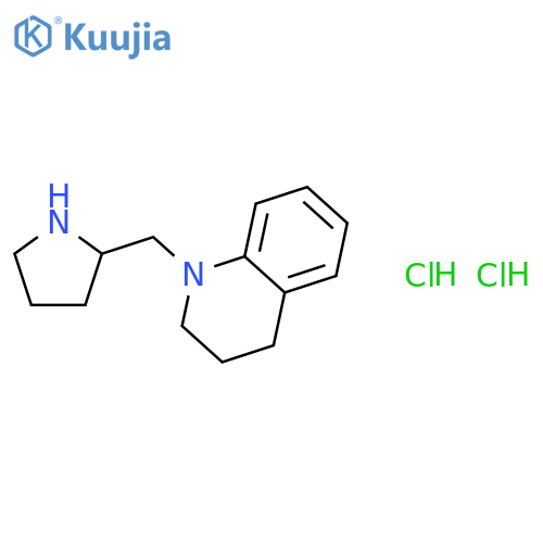 1-(2-Pyrrolidinylmethyl)-1,2,3,4-tetrahydroquinoline dihydrochloride structure
