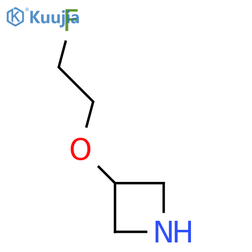 3-(2-Fluoroethoxy)azetidine structure