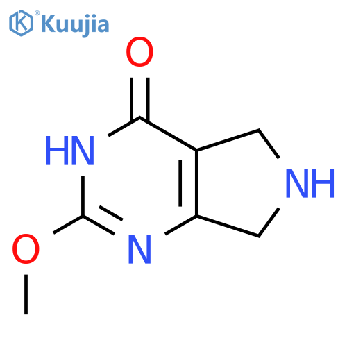 2-Methoxy-6,7-dihydro-5H-pyrrolo-[3,4-d]pyrimidin-4-ol structure