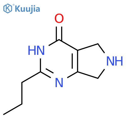 2-Propyl-6,7-dihydro-5H-pyrrolo-[3,4-d]pyrimidin-4-ol structure