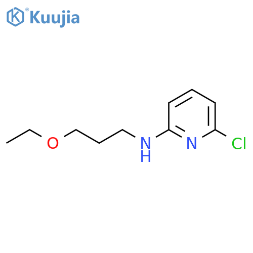 6-Chloro-N-(3-ethoxypropyl)-2-pyridinamine structure