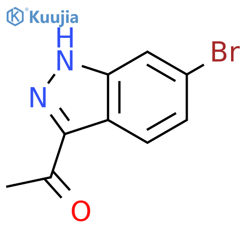 1-(6-Bromo-1H-indazol-3-yl)ethanone structure