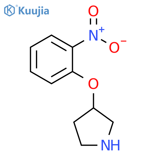 3-(2-nitrophenoxy)pyrrolidine structure