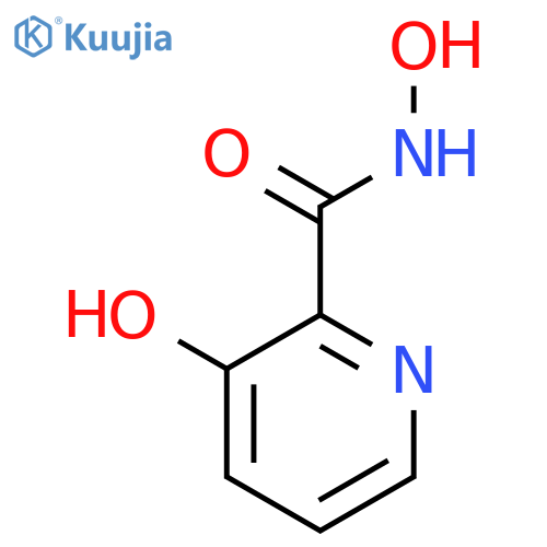 N,3-dihydroxy-2-Pyridinecarboxamide structure