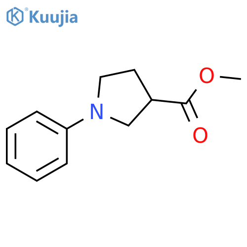 Methyl 1-Phenylpyrrolidine-3-carboxylate structure