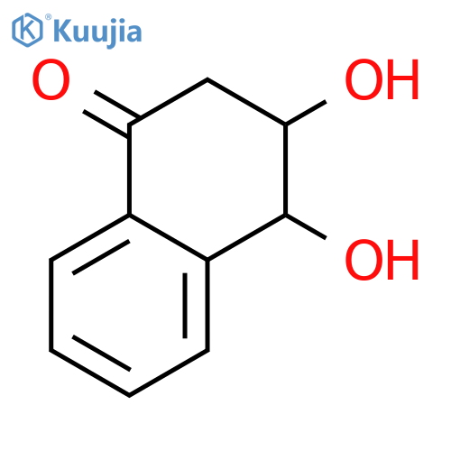 3,4-Dihydro-3,4-dihydroxynaphthalen-1(2H)-one structure
