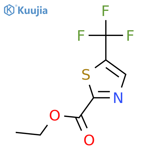 Ethyl 5-(trifluoromethyl)thiazole-2-carboxylate structure