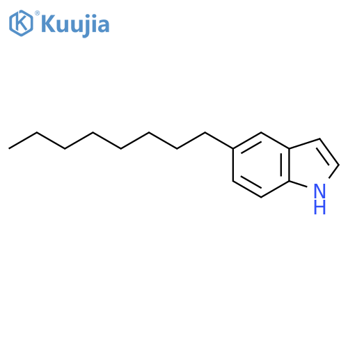 5-Octyl-1H-indole structure