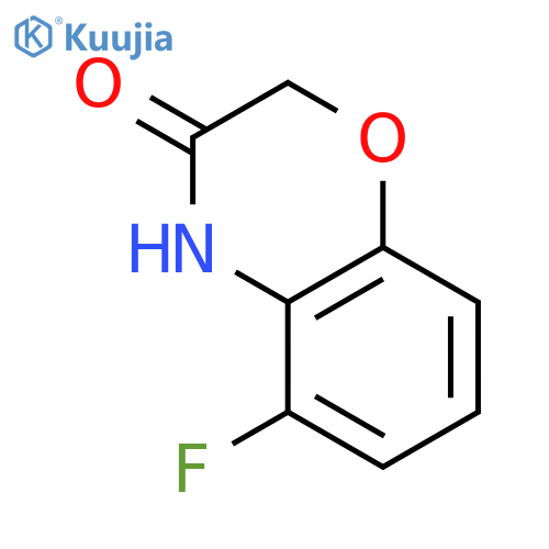 5-Fluoro-2,4-dihydro-1,4-benzoxazin-3-one structure