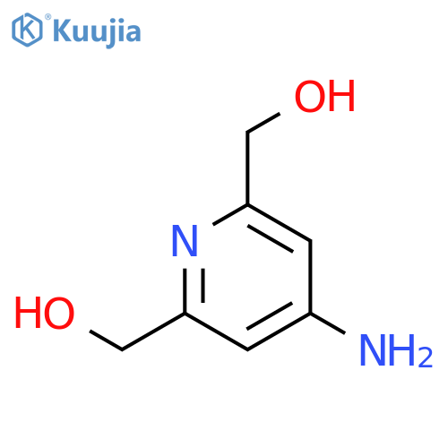 4-amino-2,6-Pyridinedimethanol structure