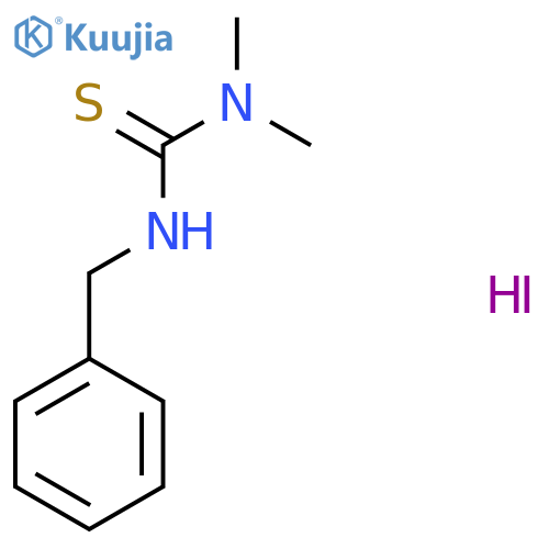 1-Benzyl-3,3-dimethylthiourea hydroiodide structure