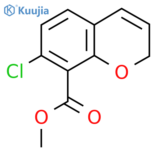 methyl 7-chloro-2H-chromene-8-carboxylate structure