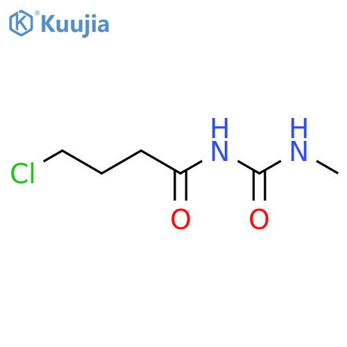 Butanamide, 4-chloro-N-[(methylamino)carbonyl]- structure