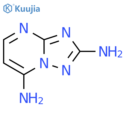 1,2,4Triazolo1,5-apyrimidine-2,7-diamine structure