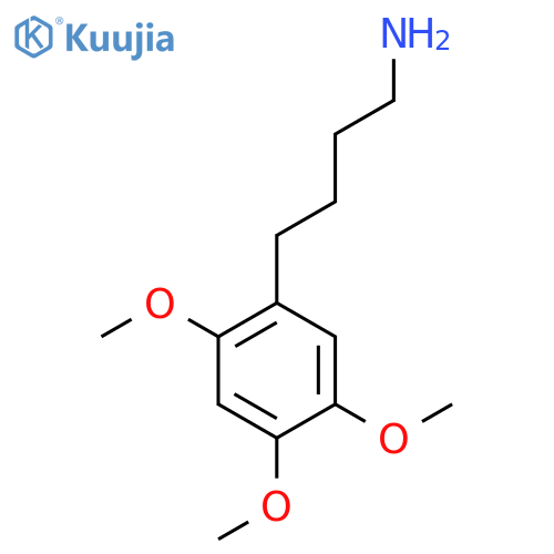 4-(2,4,5-trimethoxyphenyl)butan-1-amine structure
