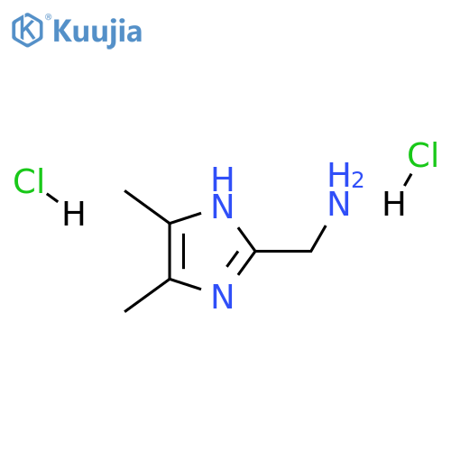 (4,5-Cimethyl-1H-imidazol-2-yl)methanamine Dihydrochloride structure