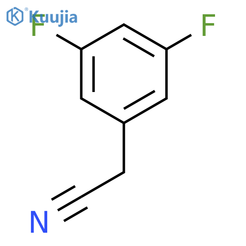 2-(3,5-Difluorophenyl)acetonitrile structure