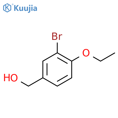 3-Bromo-4-ethoxybenzyl alcohol structure