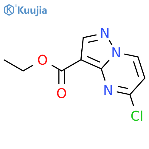 Ethyl 5-chloropyrazolo[1,5-a]pyrimidine-3-carboxylate structure