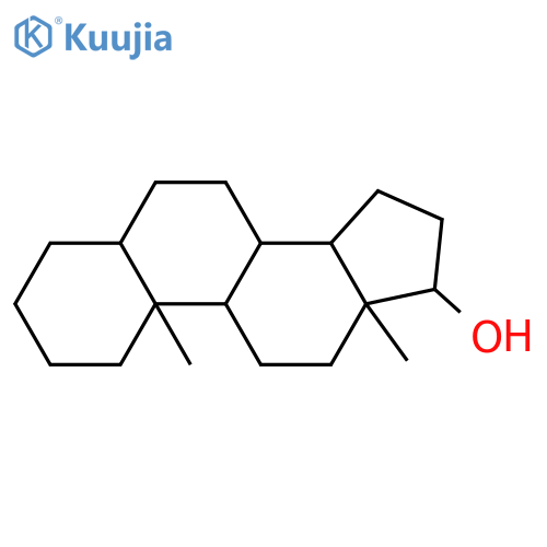 Androstan-17-ol, (5a,17b)- structure