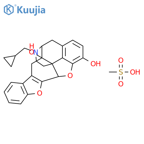 Naltriben mesylate structure