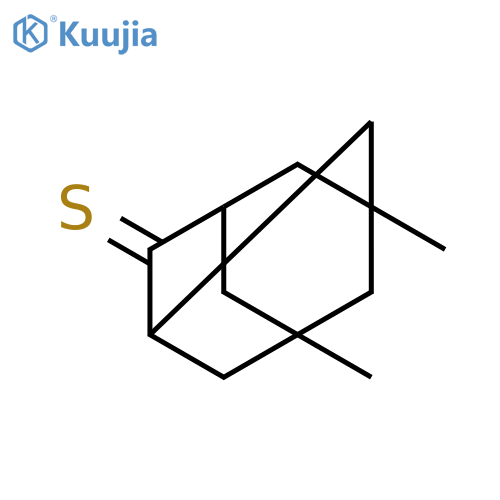 Tricyclo[3.3.1.13,7]decanethione, 5,7-dimethyl- structure