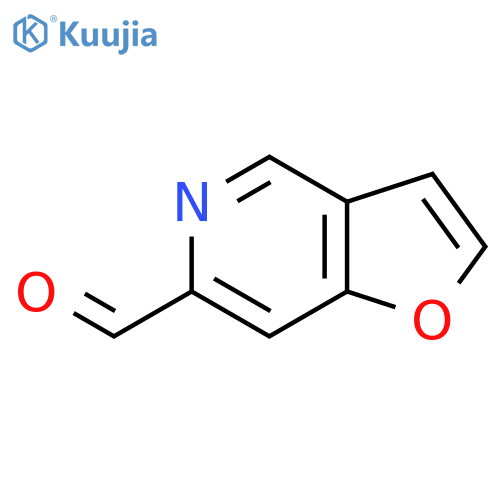 Furo[3,2-c]pyridine-6-carboxaldehyde structure