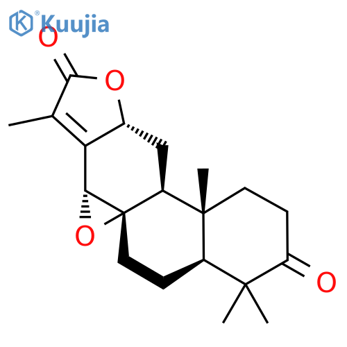 (1S,3R,8R,10S,11R,16S)-5,11,15,15-Tetramethyl-2,7-dioxapentacyclo[8.8.0.01,3.04,8.011,16]octadec-4-ene-6,14-dione structure