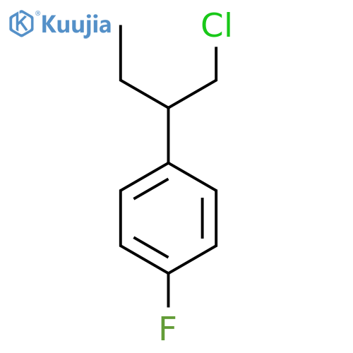 1-(1-Chlorobutan-2-yl)-4-fluorobenzene structure