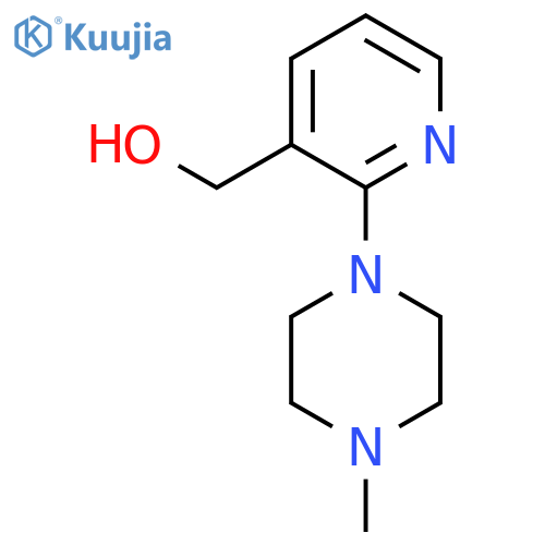 [2-(4-Methylpiperazin-1-yl)pyridin-3-yl]methanol structure